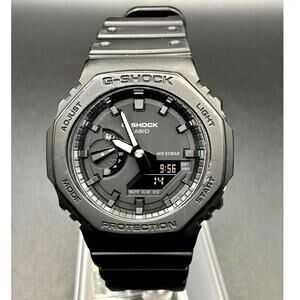 Casio G-Shock GA2100-1A1 Monochrome Black Carbon Core Analog Digital Men’s Watch
